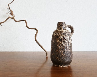 Vintage West German Fat Lava Wall Plate Made by Ruscha. Colors