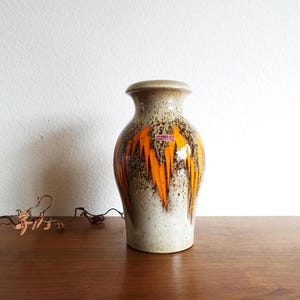 ★１点限り FAT LAVA 60〜70‘s 花瓶 SCHEURICH LORA SCHEURICH LORA 806 Set 2 Fat Lava Flower Pot Planter Vintage