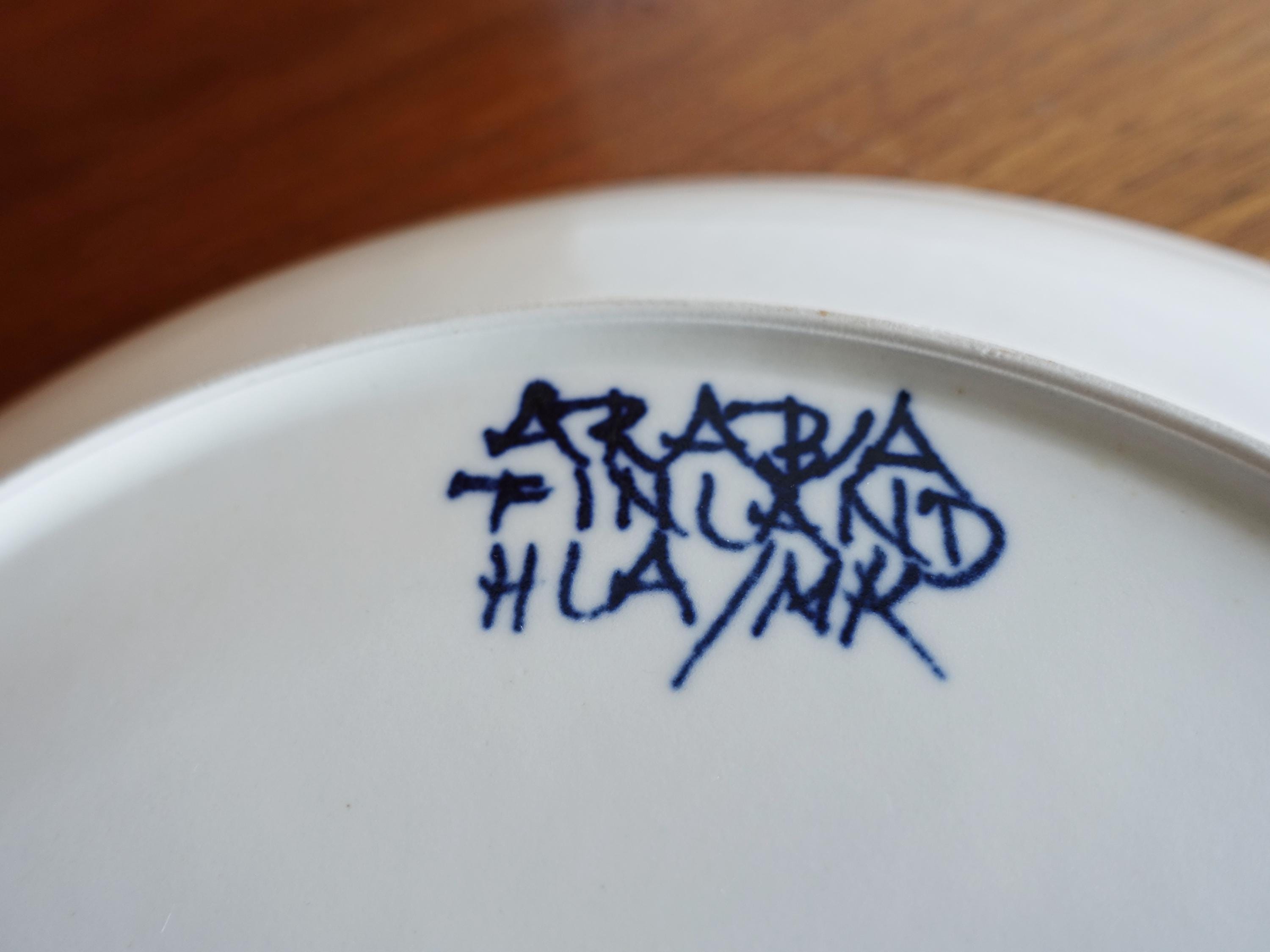 置物 ARABIA HLA Arabia Hehku Large Plate Hilkka-liisa Ahola HLA/MK Ceramic Finland