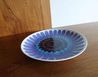 Arabia Hehku Large Plate Hilkka-liisa Ahola HLA/MK Ceramic