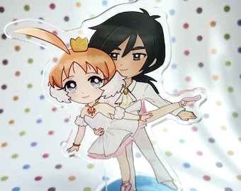 Princess Tutu Acrylic Stand | Fakiru | Fakir and Ahiru | Acrylic Figure
