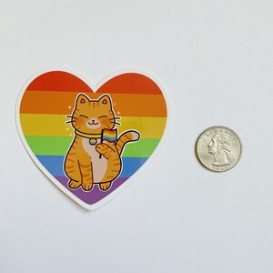 Purr-ide Stickers | Pride Cat Vinyl Stickers | LGBTQ, Gay, Lesbian ...