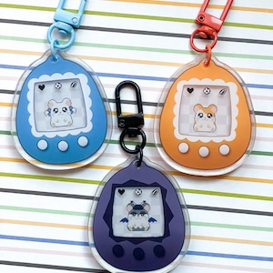 Ham ham heartbreak keychains | virtual pet hamster keychain