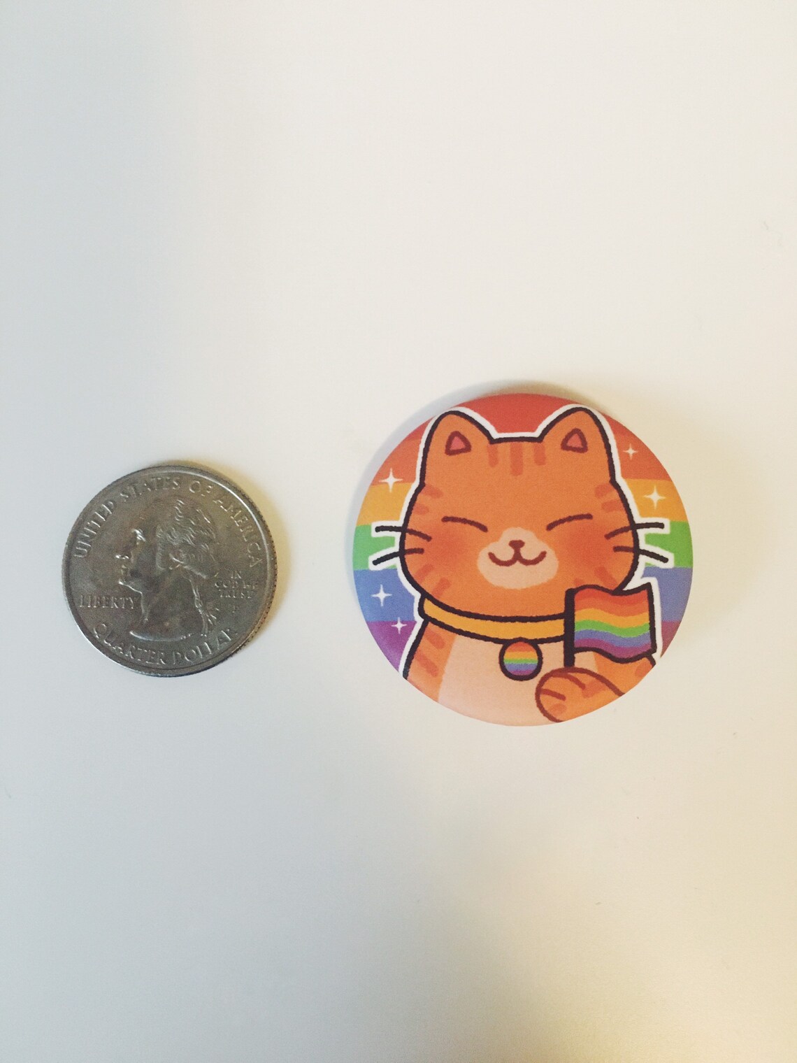 Purr-ide Buttons Pride Cat Pinback Buttons LGBTQ Gay - Etsy