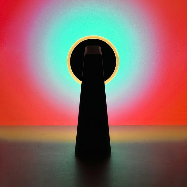 Halo lampe - Coucher de soleil - Lampe de table design
