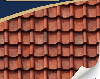 3 vellen zelfklevende dakpannen voor uw poppenhuis laminaatparket voor doe-het-zelf-projecten op maat schaal 1:12