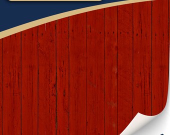 3 Blatt selbstklebender Fliesen Wandverkleidung, Schwedenhaus Bretterwand für dein Puppenhaus  für DIY Maßstab 1:12