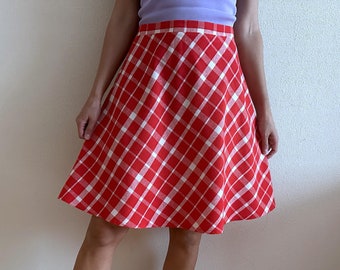 Jupe Courte Punk Death Kitty à Carreaux Gingham Avec Attaches Bondage - Style Rebelle