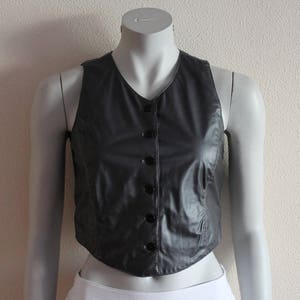 Women&#39;s Vest Black Vest Black Women Vest Womens Steampunk Formal Fitted Waistcoat Victorian Edwardian Renaissance Baroque Small Size