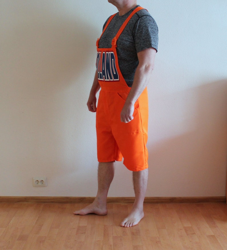 Men's Overall Patriotic Costume Holland Overalls With Tail Etsy