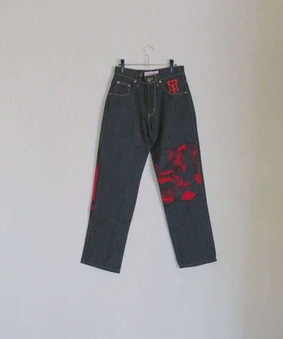 hipster denim jeans