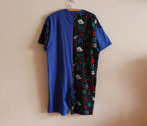 Vintage Nanso Jumpsuit Blue Women Sleepwear Women… - image 9