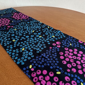 Finlayson Table Runner Berries Print Tablecloth Black Finlayson Fabric Cotton Panel Table Decor Finnish Design
