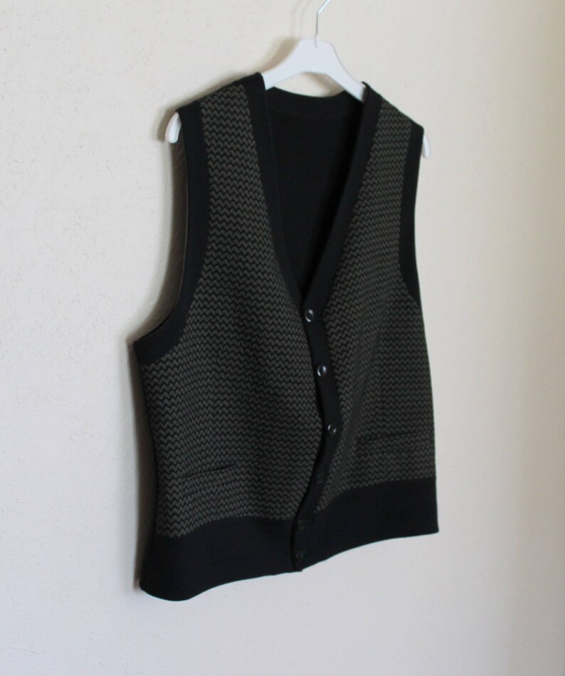 Mens Vest Black Vest Black Gentlemen/'s Formal Fitted Men/'s Vest Gentlemen/'s Waistcoat Edwardian Victorian Renaissance Steampunk Baroque