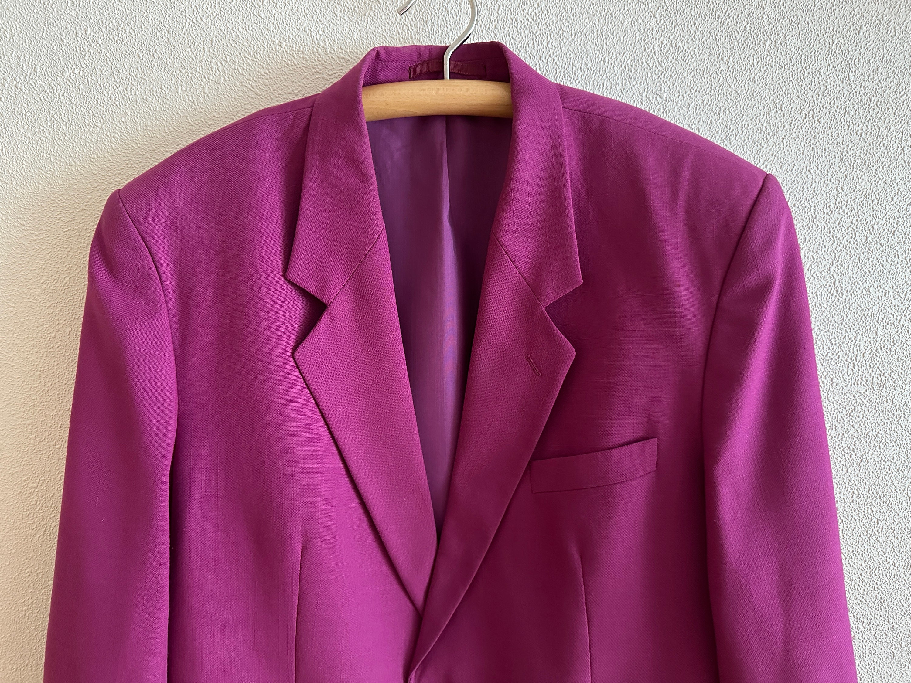 Purple Sport Coat Men Blazer Mens Jacket Gentlemen's Sport - Etsy