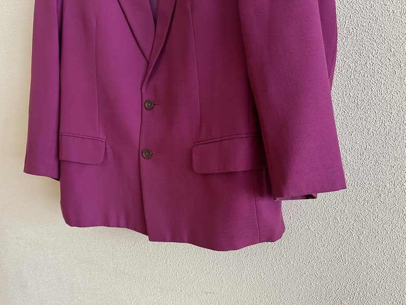 Purple Sport Coat Men Blazer Mens Jacket Gentlemen's Sport - Etsy