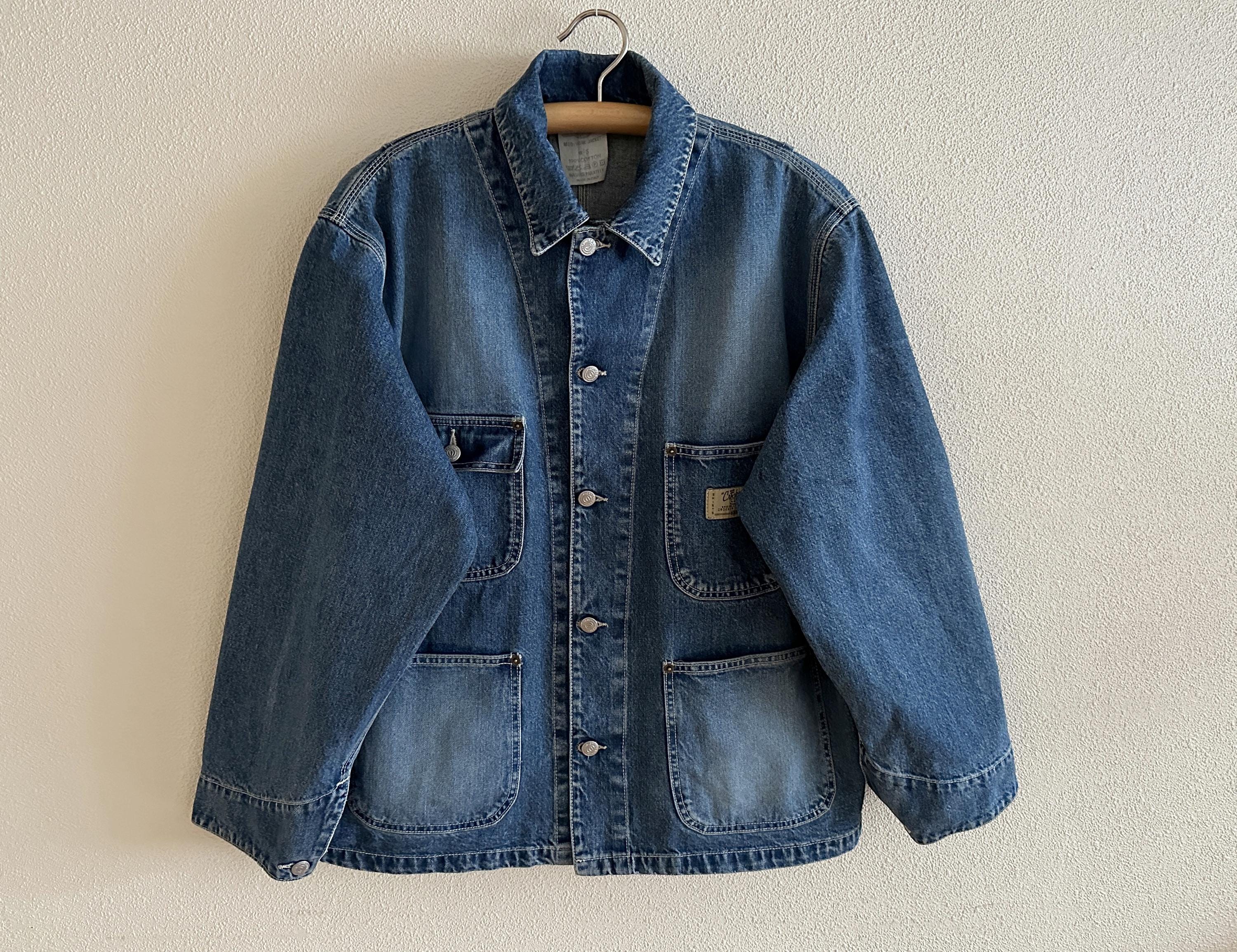 Vintage Mens Denim Jacket Crocker Original Jeans Company