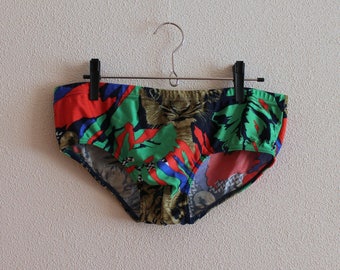 Swim Trunks Men's Swimwear Boy Swim Trunks Bathing Suit Animal Print Brief Swimsuit