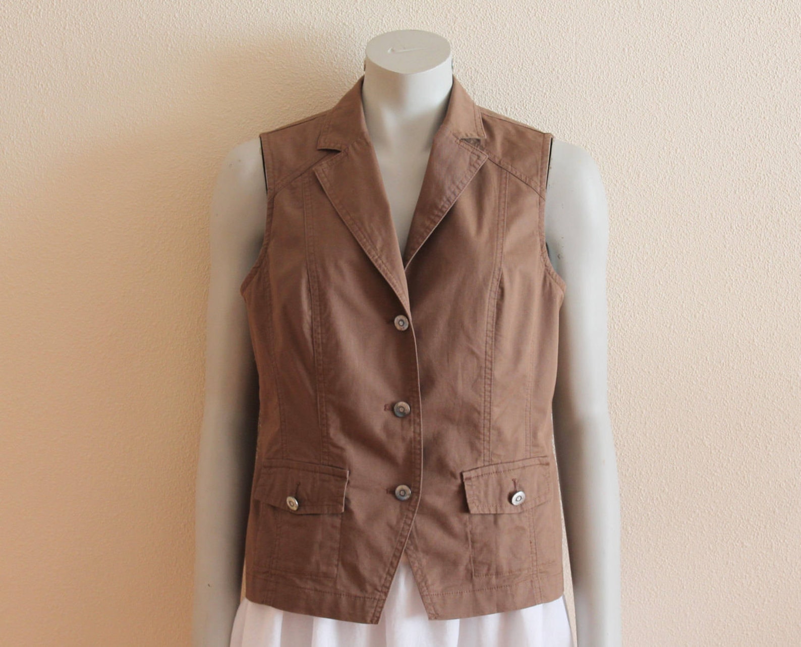 Women's Vest Brown Vest Brown Women Vest Steampunk Etsy — free download