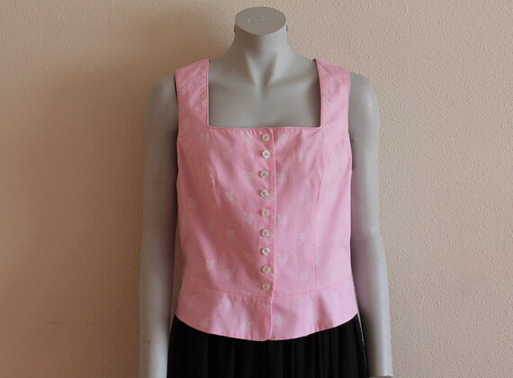 dirndl blouse corset