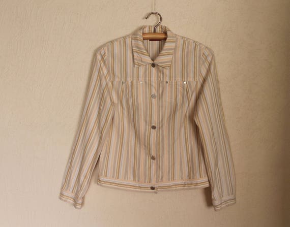 beige summer jacket womens