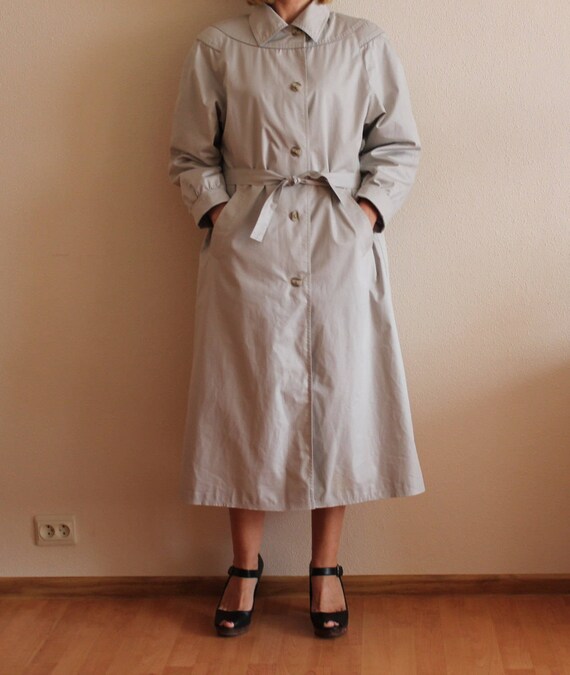 women's trench raincoat