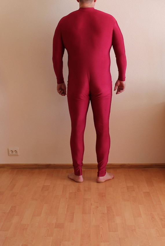 Running Jumpsuit Red Activewear Unisex Sportswear… - image 2