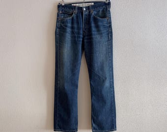 Vintage Levi's W36 X L30 501 1980's Stone Wash Blue Original