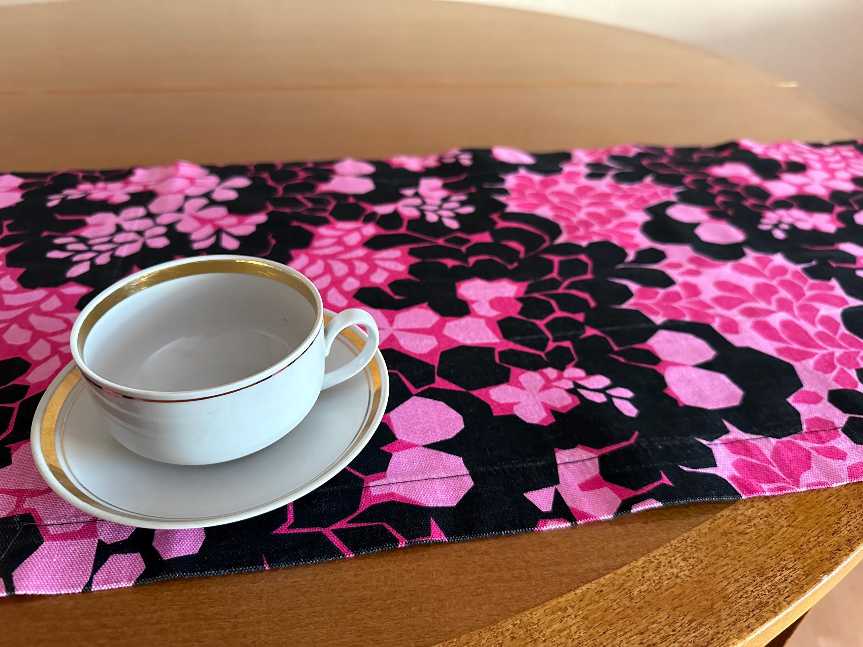 table runner 「金彩南蛮船」 帯リメイク 正絹 タッセル付 楽天市場