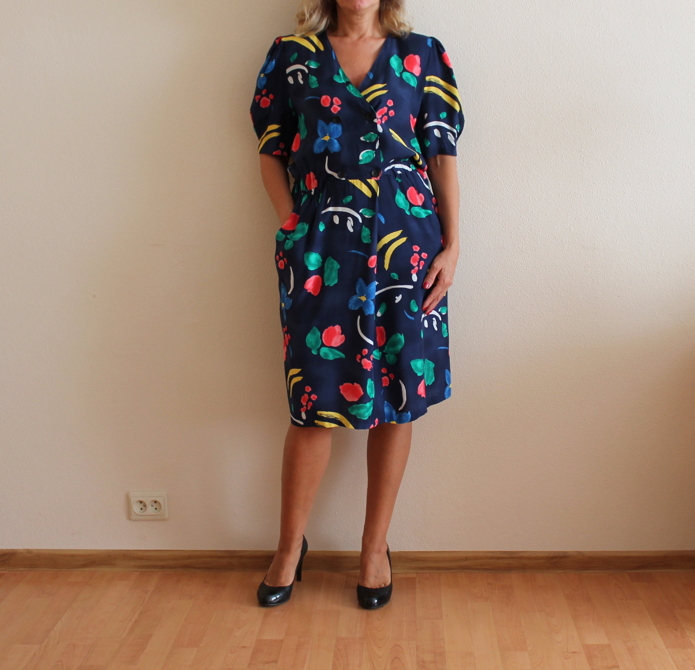ワンピース jumelle vintage flower dress size:S jumelle ワンピース vintage flower dress : ZOZOTOWN Yahoo!店