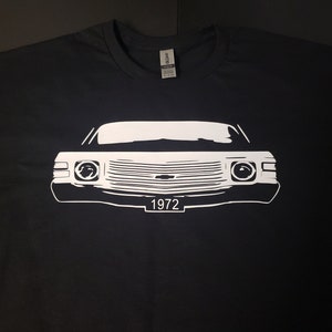1971/1972 chevy chevelle mens long sleeve tshirt 7 COLORS to choose from sm-3xl