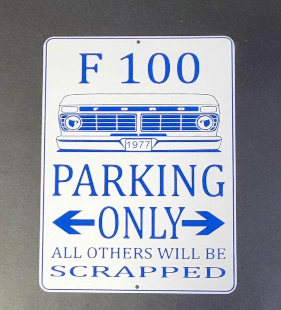 1973-1977 FORD F100 F250 PARKING ONLY Sign - Etsy