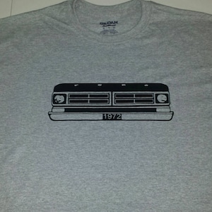 1972 ford f100  tshirt 8 COLORS to choose from sm-5xl