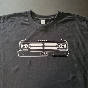 1971-1972 gmc pickup truck  mens tshirt chevrolet sm-5xl