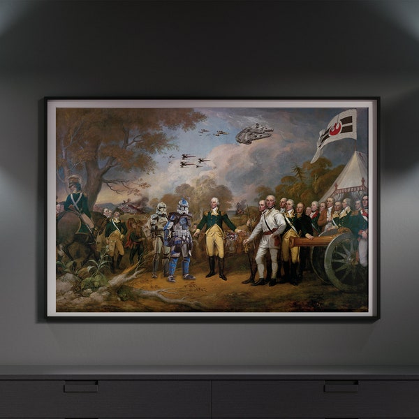 History Reimagined: Star Wars - "The Surrender of the Clone Army (1777)"