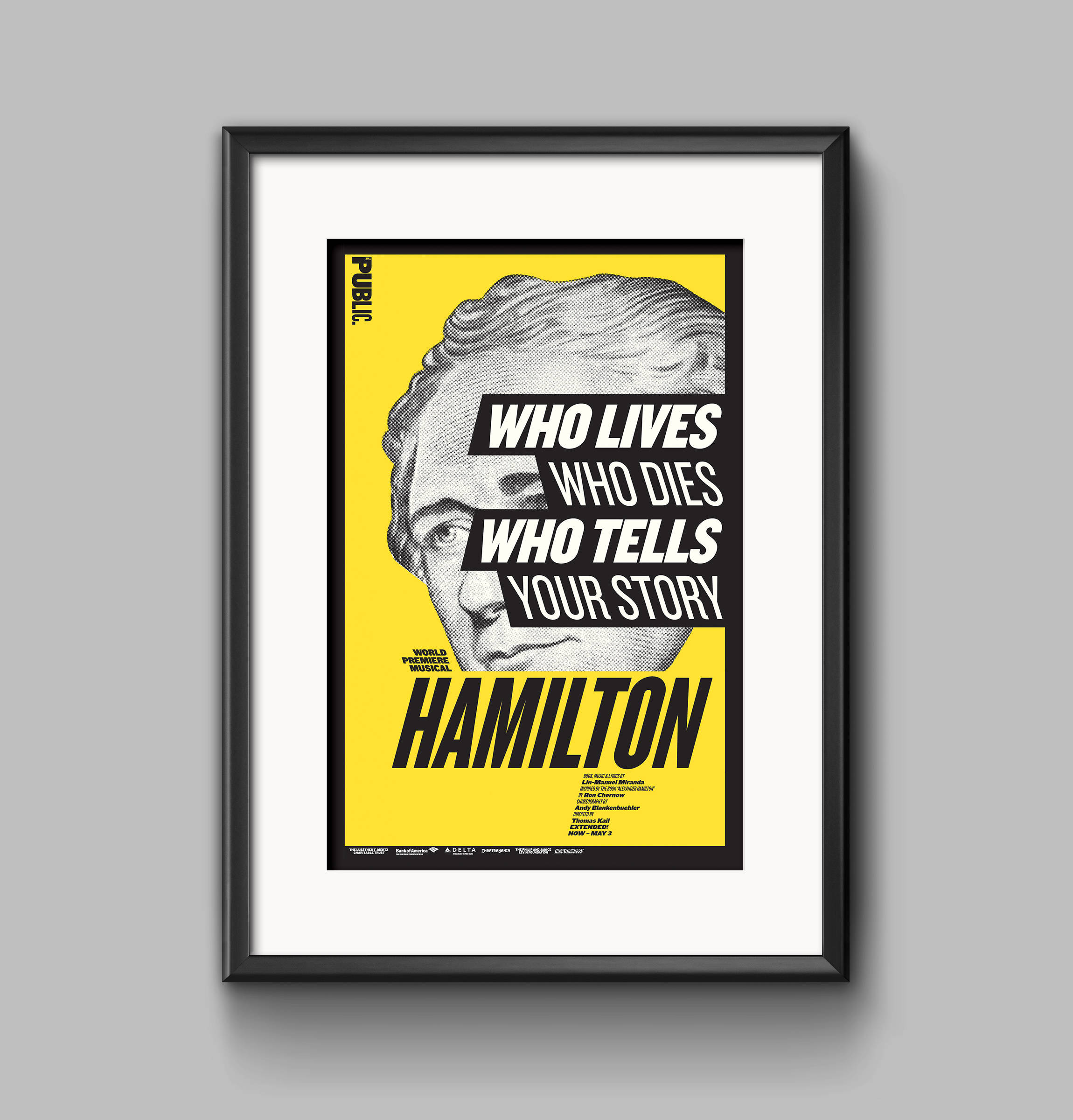 Discover Hamilton Musical Poster