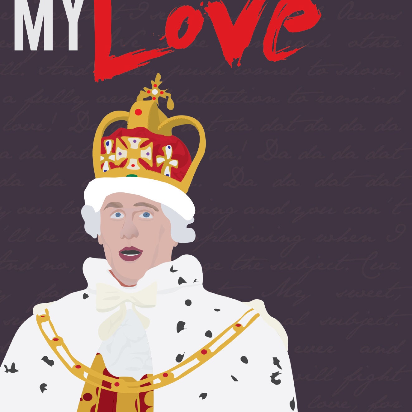 DOWNLOAD Hamilton You'll Be Back Print | Etsy