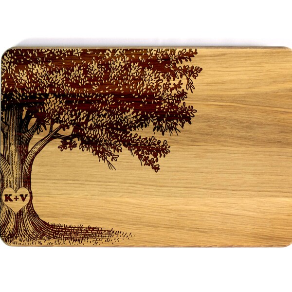Tree Cutting Board Etsy