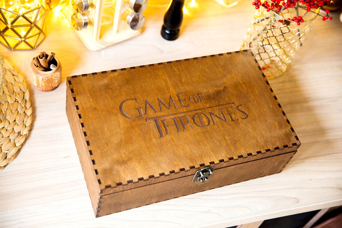 Game of thrones Glass Whiskey decanter Set 17 oz. & 2 Etsy