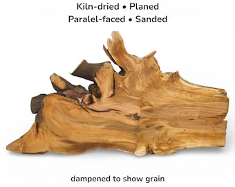 Wild Cherry Live Edge Wood Slab Irregular Raw Lumber Piece For Custom Woodworking Crafting #021