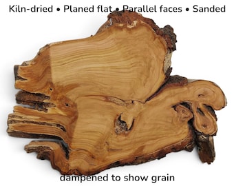 Cherry Wood Slice, Live Edge Craft Wood, Natural Tree Slab, Rustic Epoxy Resin Art, DIY Project Material #037