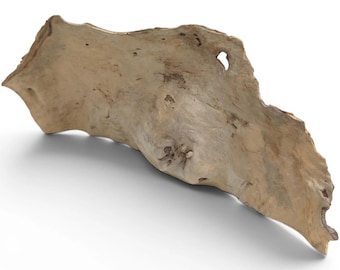 Pieza de madera flotante para decoración rústica, escultura de madera natural, arte en madera de forma orgánica, acento único para el hogar, material para manualidades #050