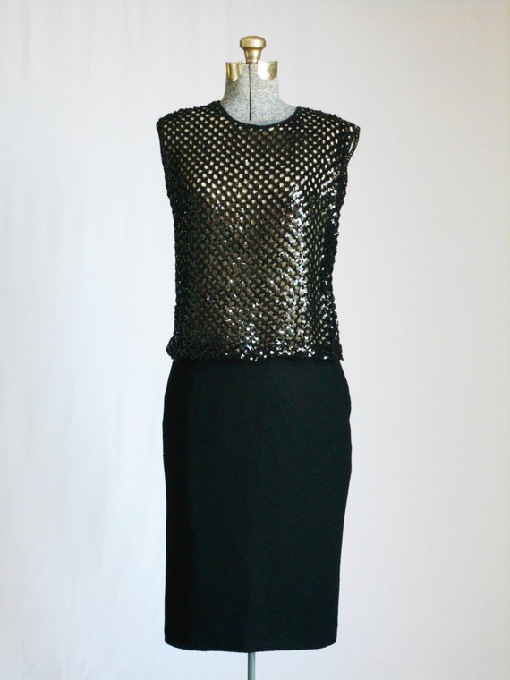 Vintage Suit 1960s Skirt Suit 60s Suit Boucle and