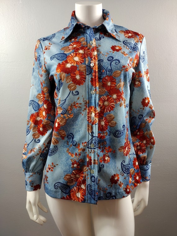 Vintage 1970s Huk-a-poo Shirt Retro 
