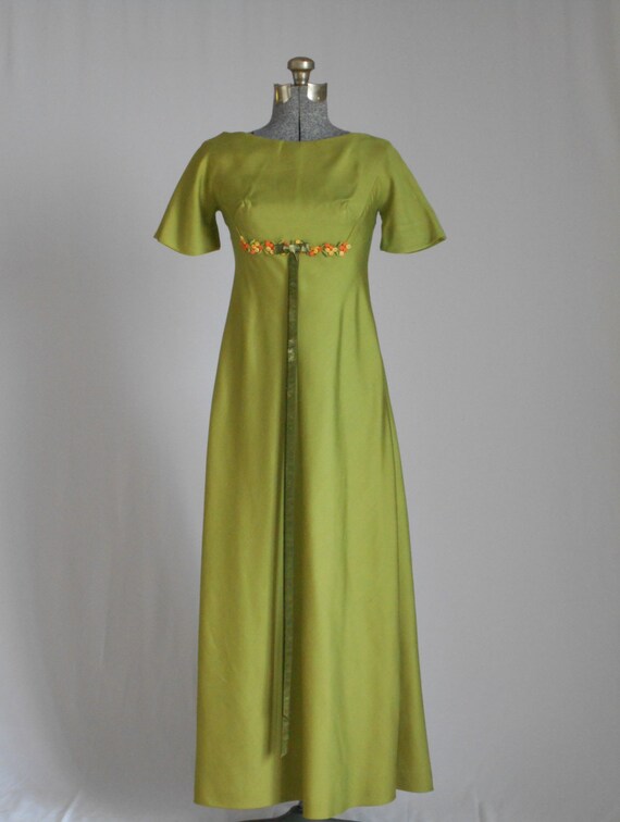 Vintage Dress 1960s Maxi Dress Vintage 