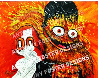 Philadelphia sports art - GRITTY custom print