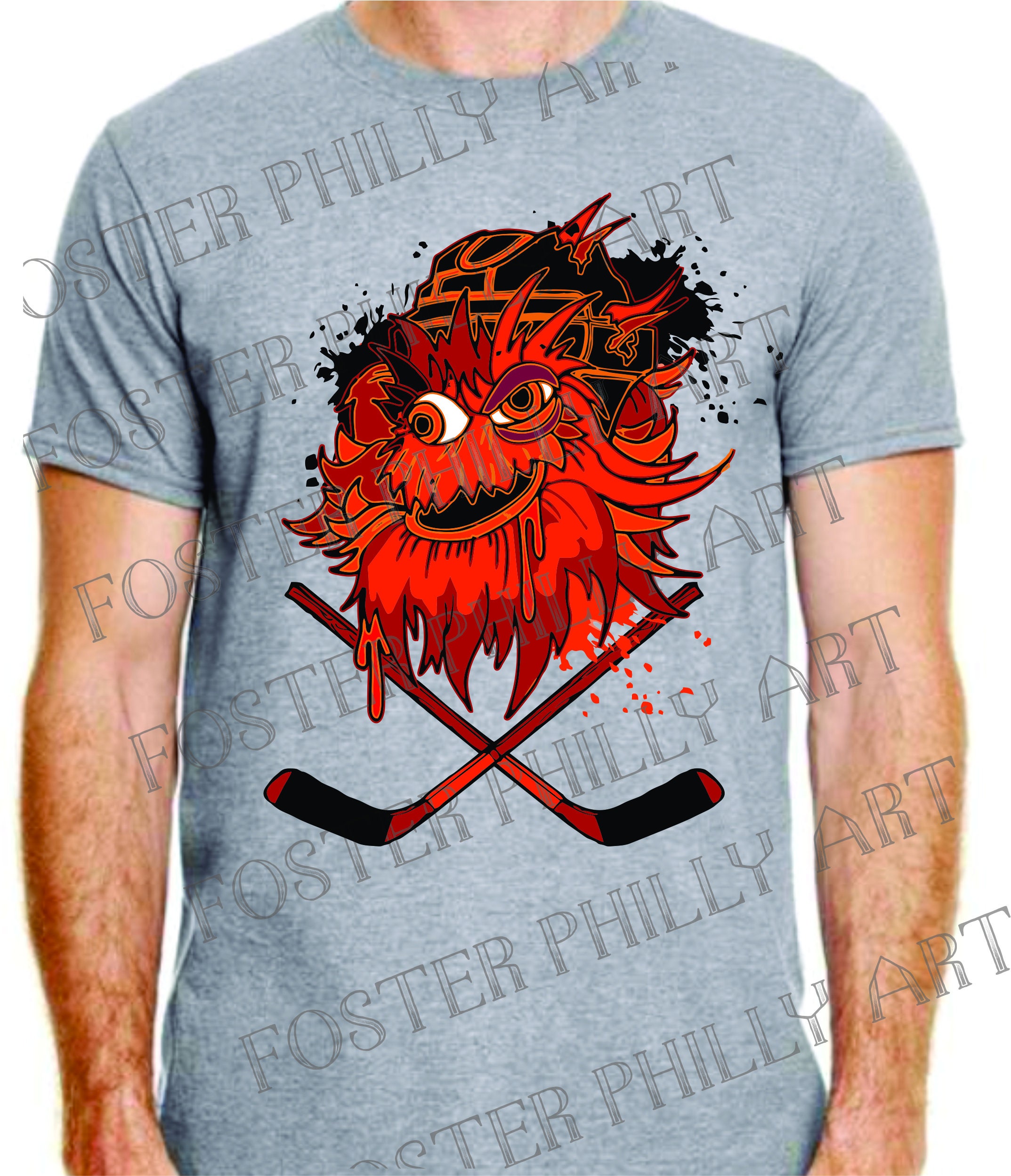Custom Philly T-shirt Design Gritty 