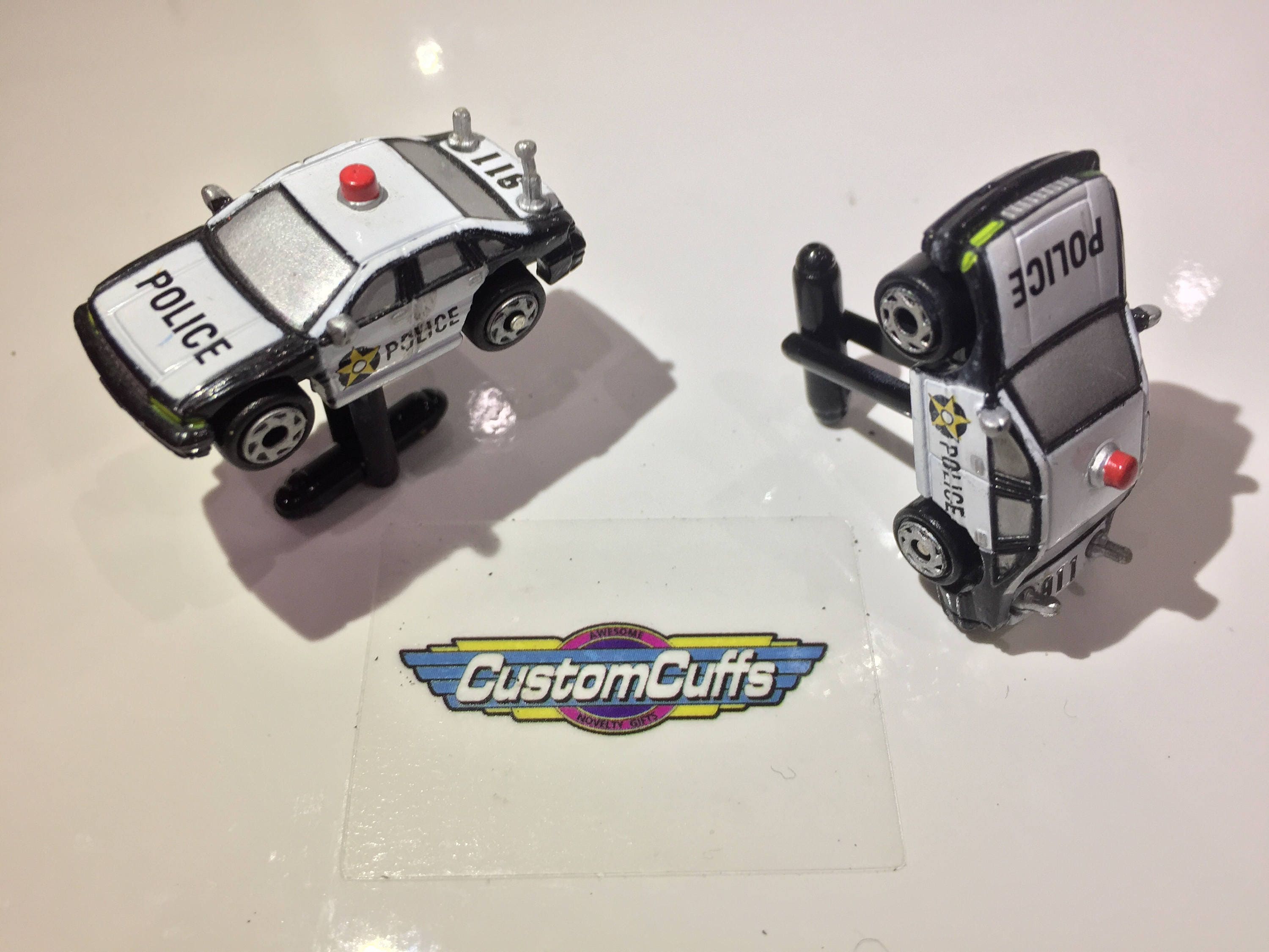 micro machines police car