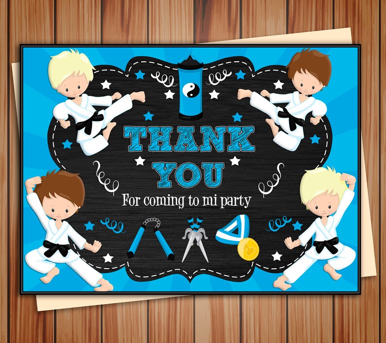 karate-taekwondo-birthday-party-invitation-boy-taekwondo-etsy