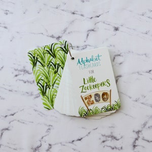 Zoo Animal Alphabet Flashcards